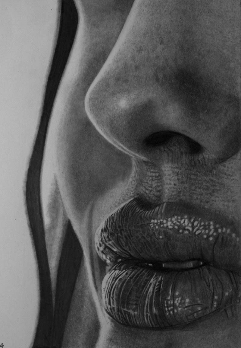 Angelina the lips Jolie by Paul Stowe